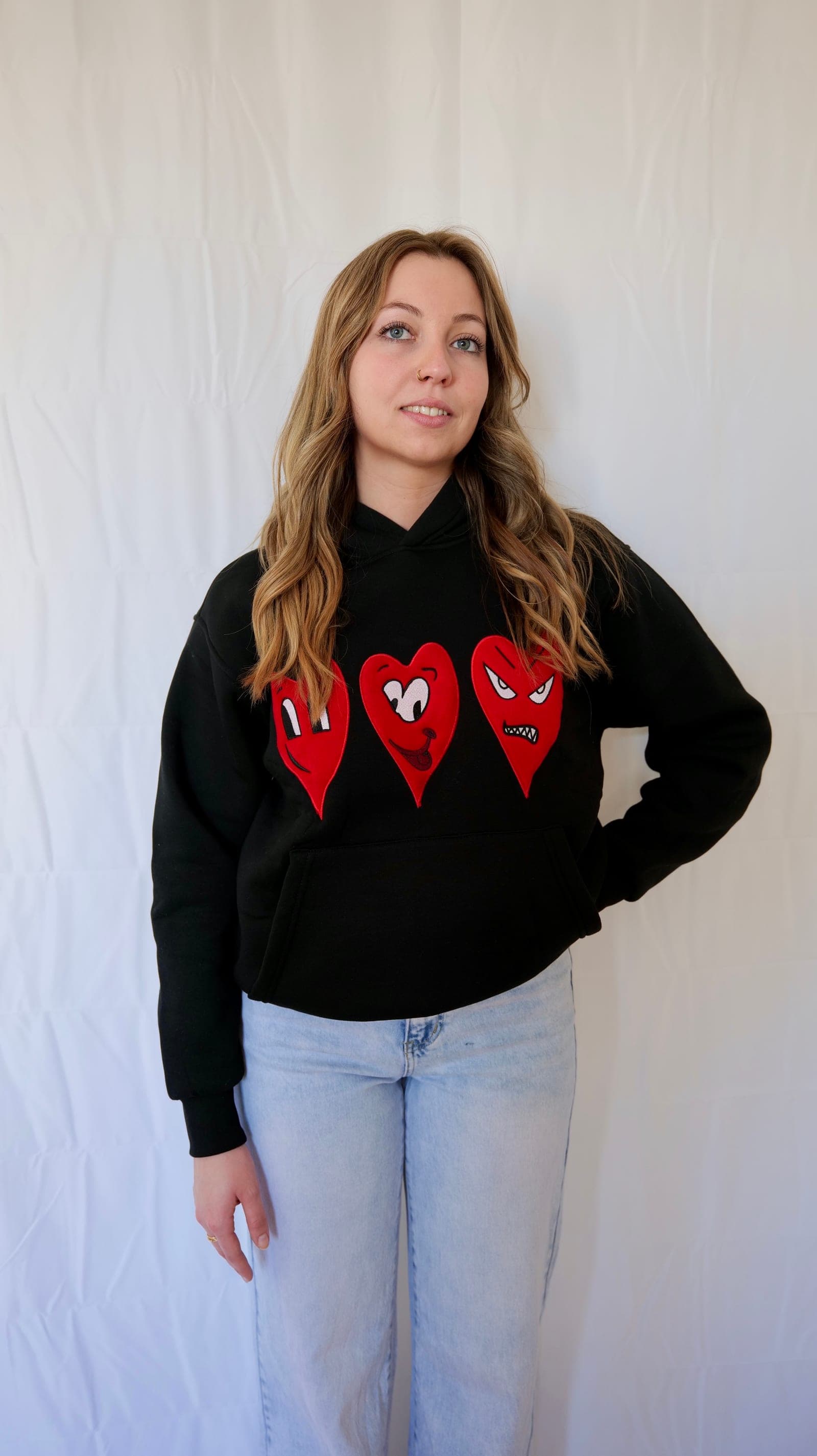 Emoticoeurs Noir - Vue 2