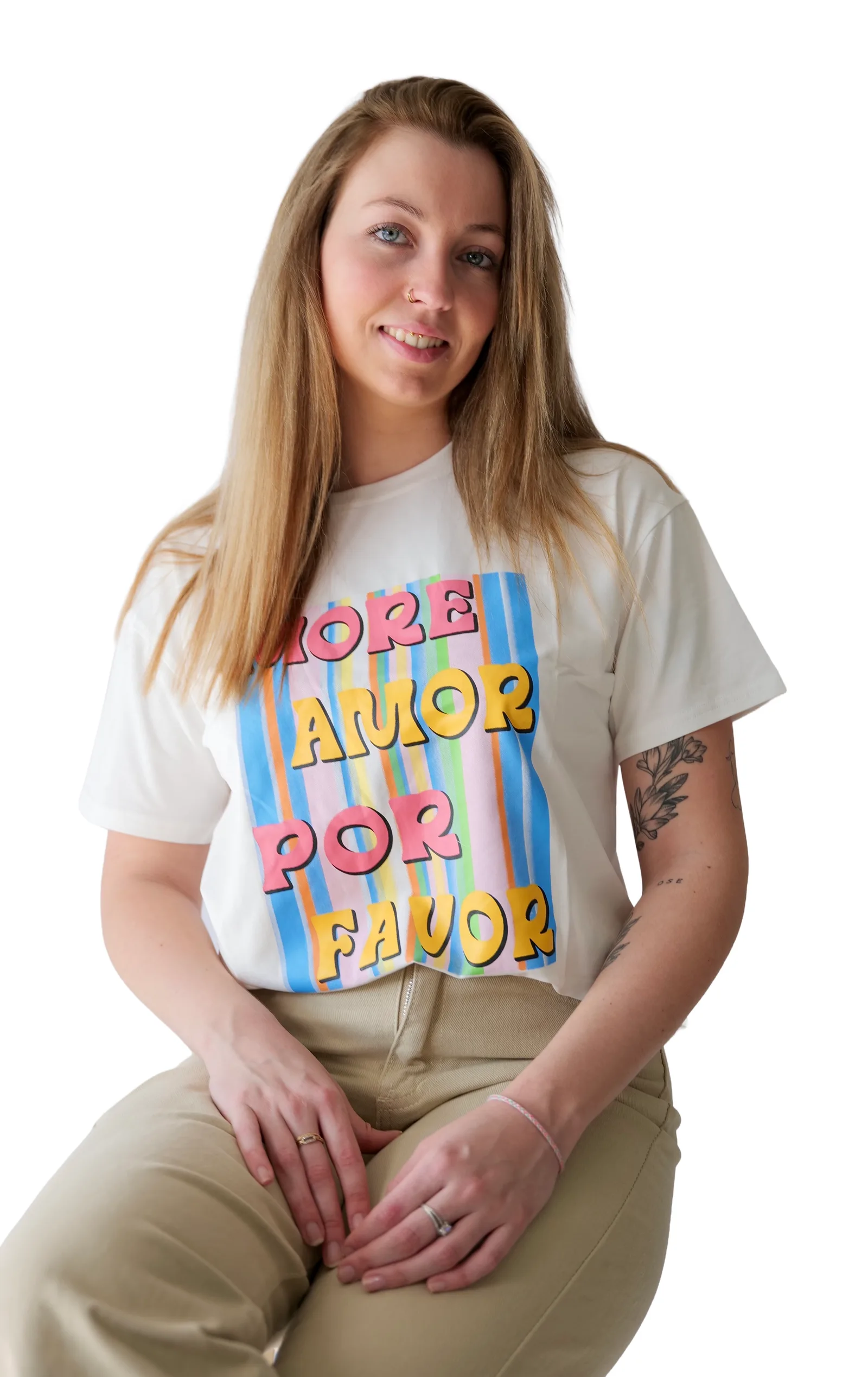 Tee-shirt Amor Blanc