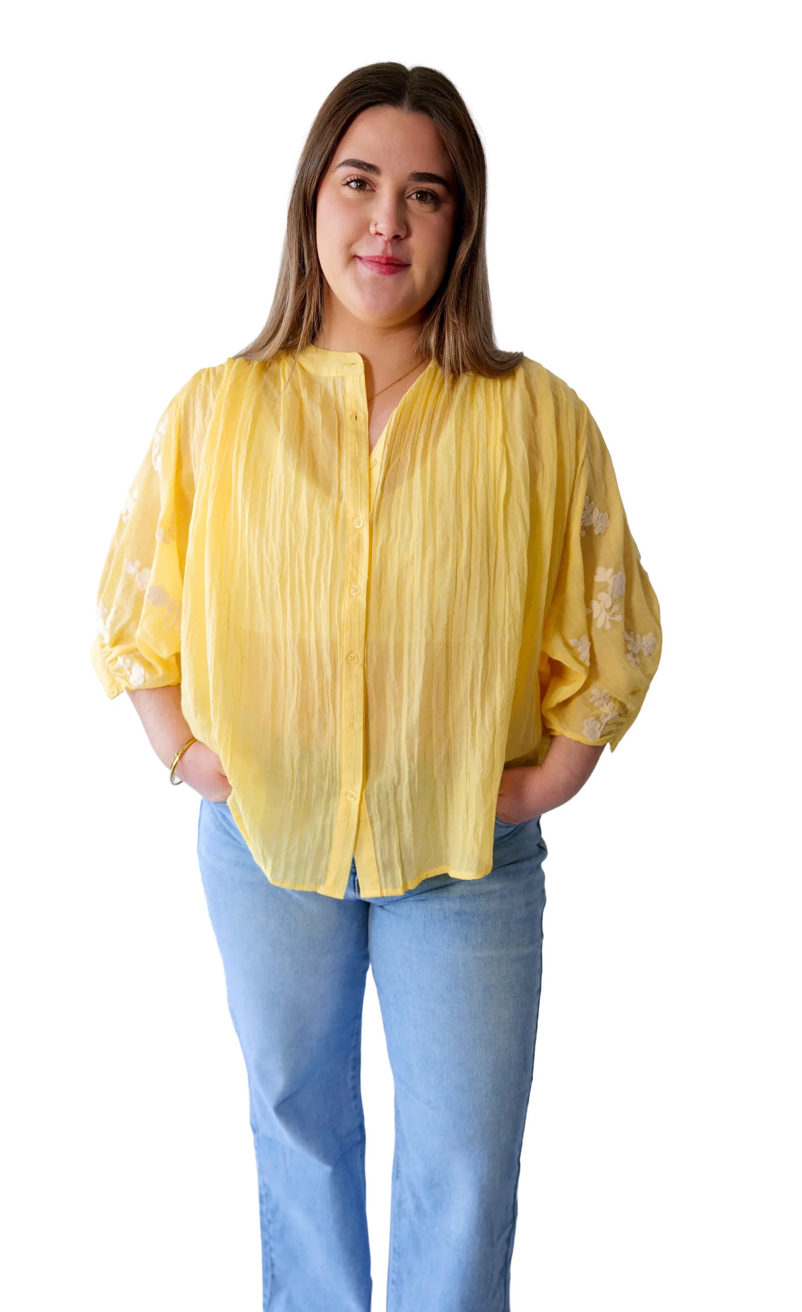 Blouse Floria Jaune