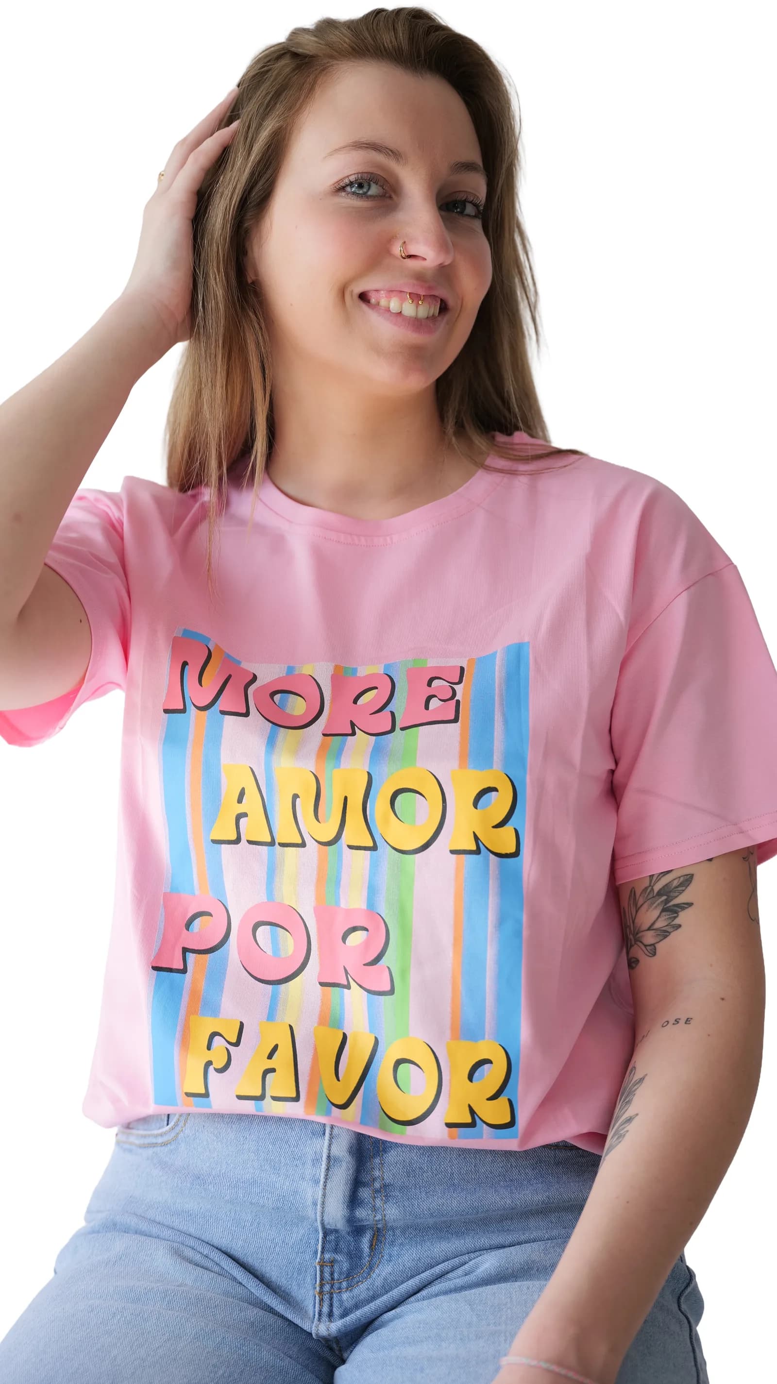 Tee-shirt Amor Rose