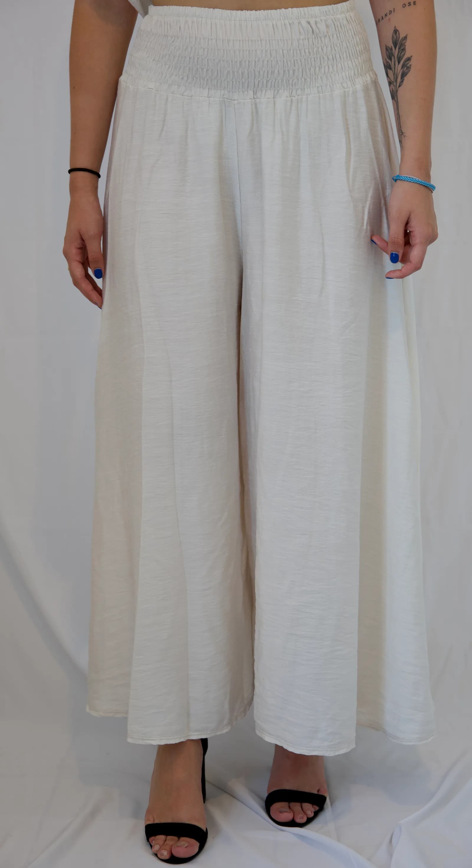 Pantalon Emilie Ecru - Vue 2