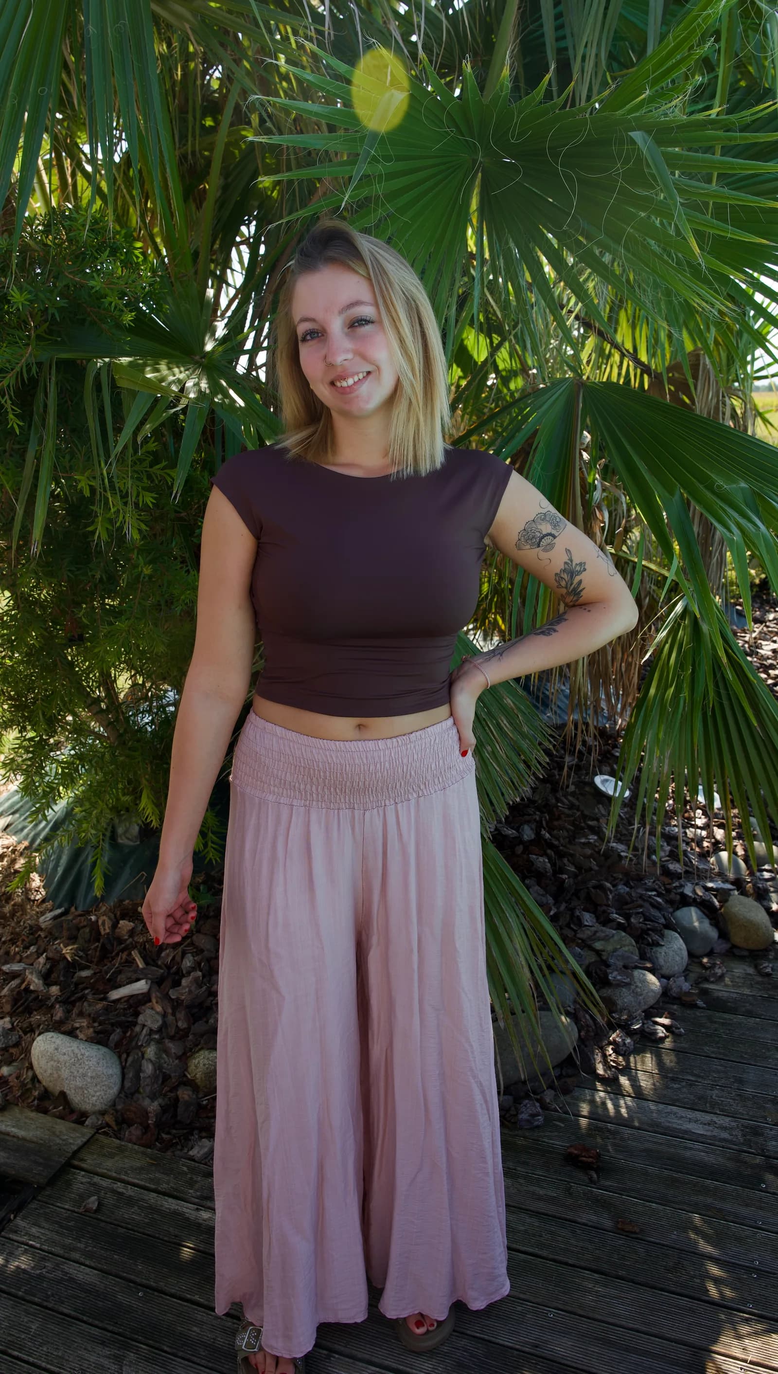 Pantalon Emilie Rose